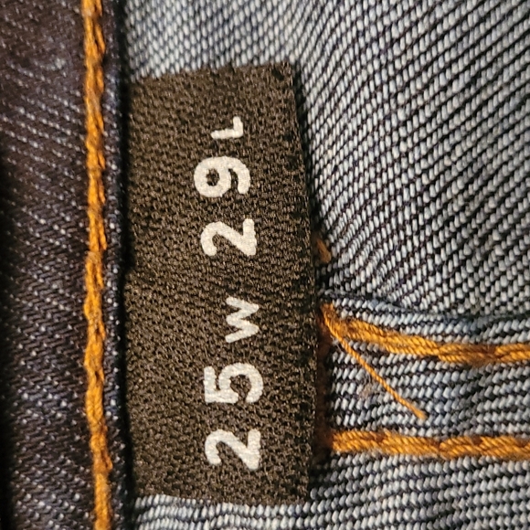 BDG High Rise Dark Wash Twig Ankle Jeans - Picture 10 of 12